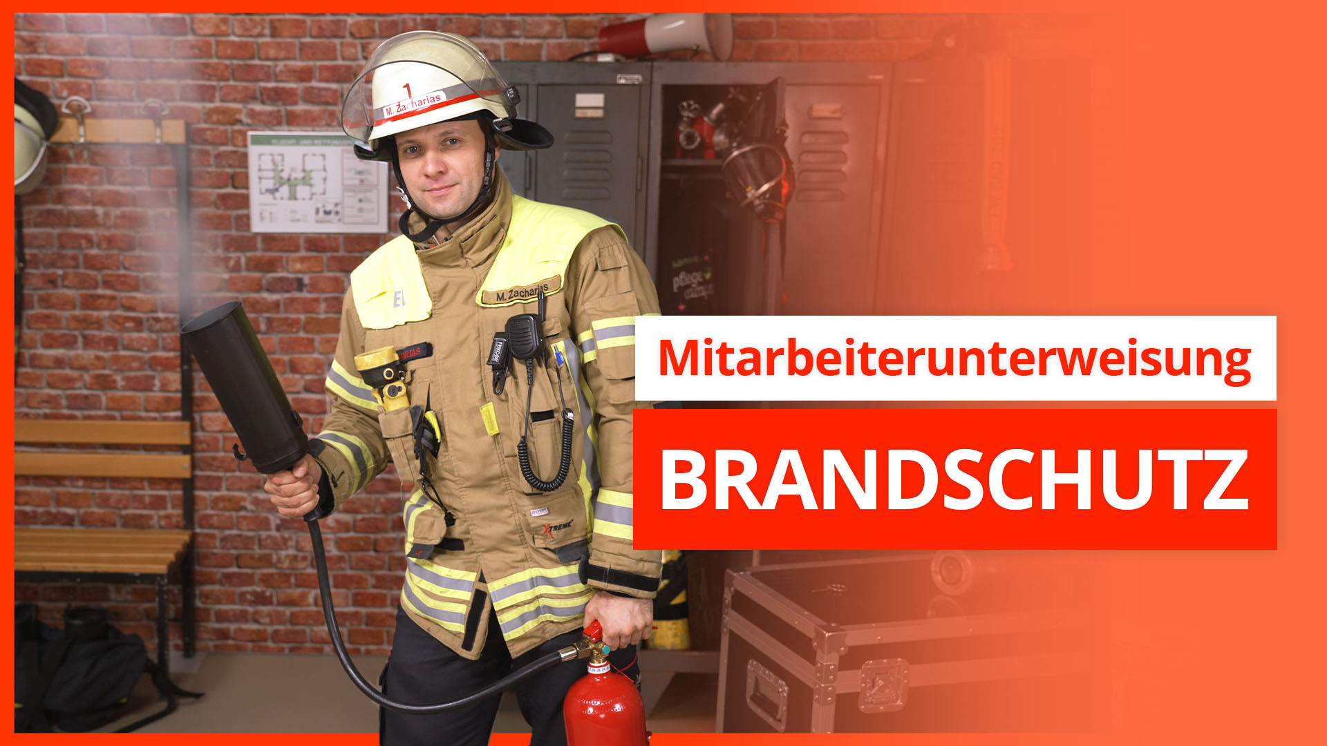 Vorschaubild zum Kurs: Brandschutz Mitarbeiterunterweisung